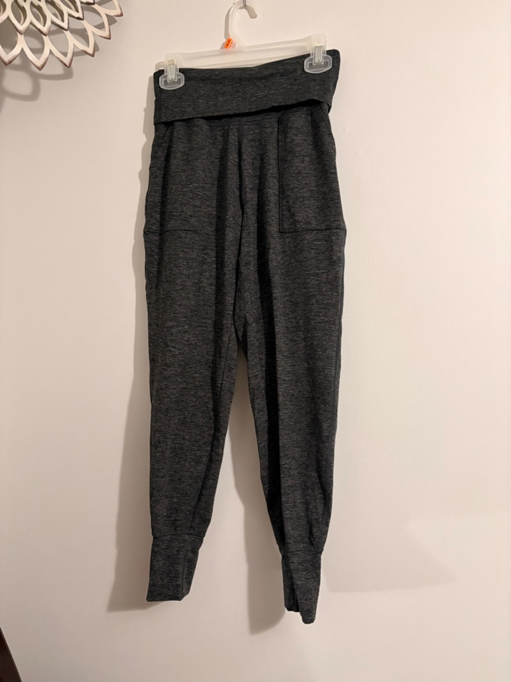 Aerie Offline Dark Heather Gray High-Waist Lounge Pants